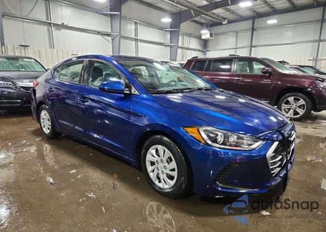 2017 Hyundai Elantra Se from USA, damaged, VIN 5NPD74LF2HH094501